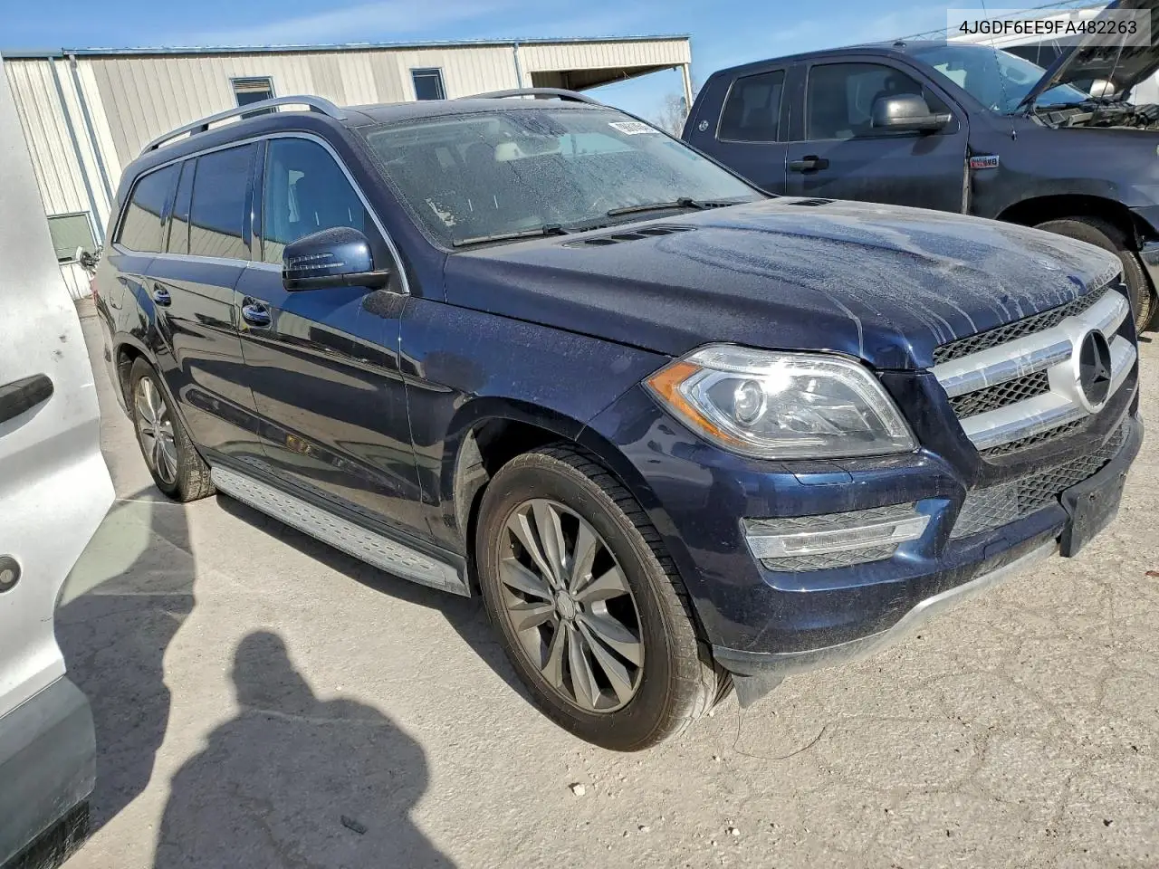4JGDF6EE9FA482263 2015 Mercedes-Benz Gl 450 4Matic