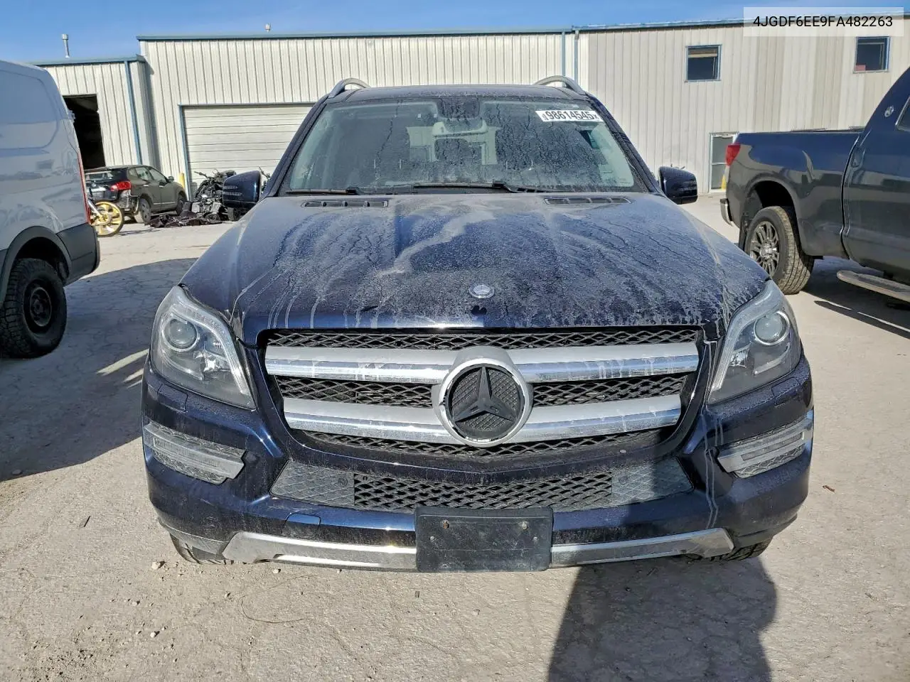 4JGDF6EE9FA482263 2015 Mercedes-Benz Gl 450 4Matic