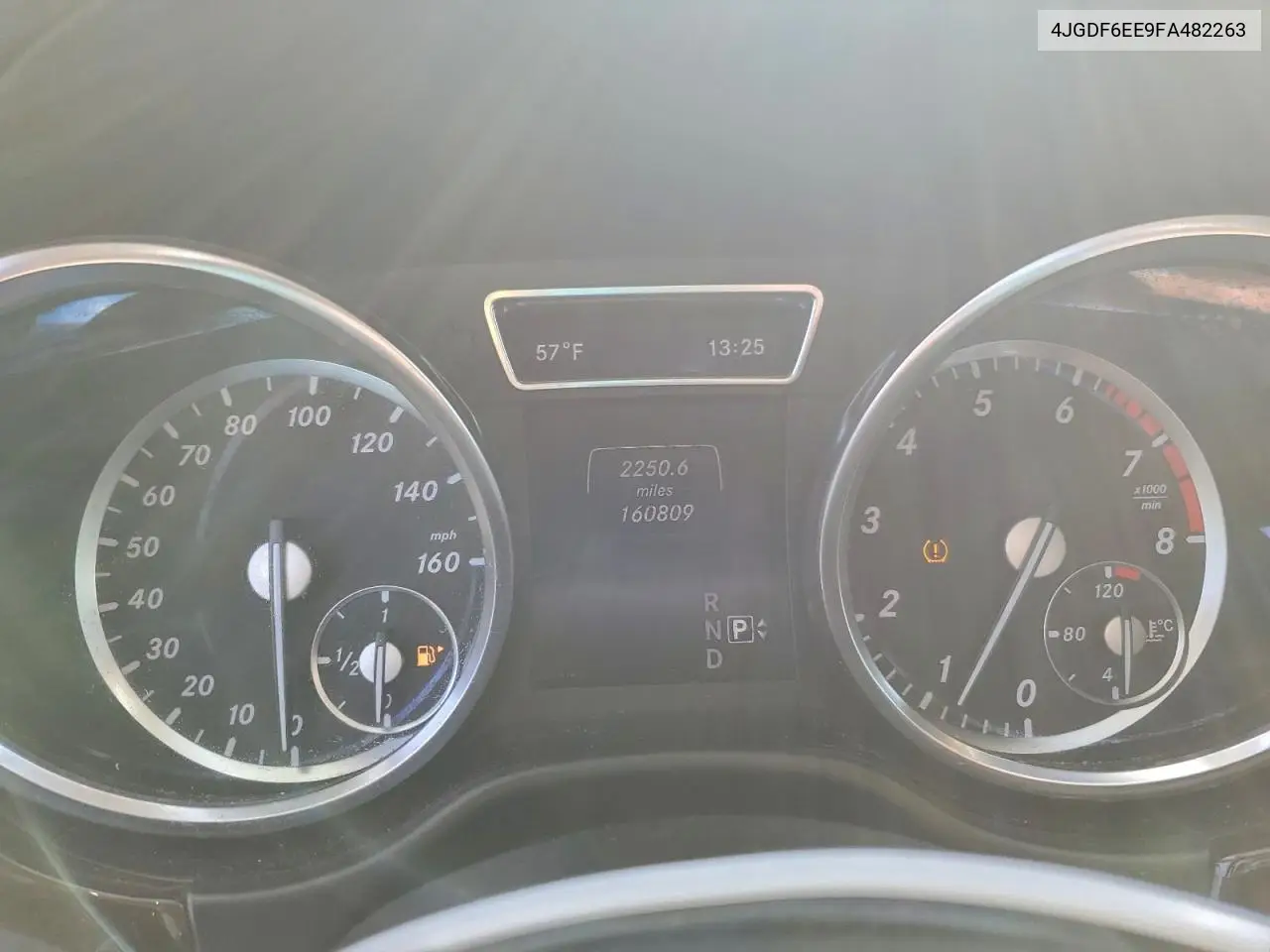 4JGDF6EE9FA482263 2015 Mercedes-Benz Gl 450 4Matic