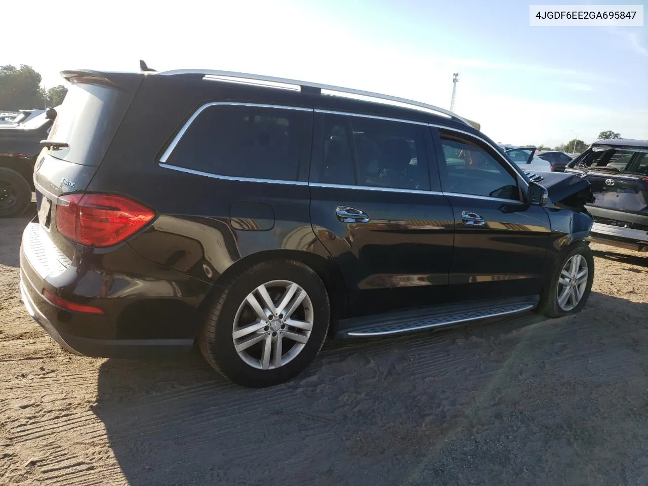 4JGDF6EE2GA695847 2016 Mercedes-Benz Gl 450 4Matic