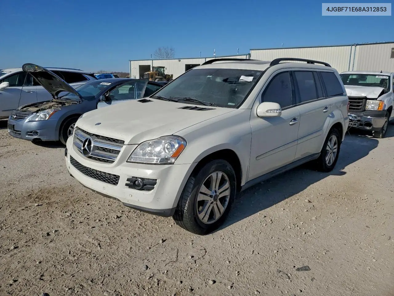 4JGBF71E68A312853 2008 Mercedes Benz Gl 450 4Matic