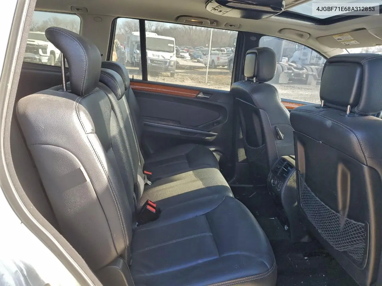 4JGBF71E68A312853 2008 Mercedes Benz Gl 450 4Matic