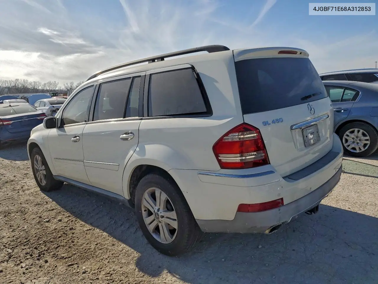 4JGBF71E68A312853 2008 Mercedes Benz Gl 450 4Matic