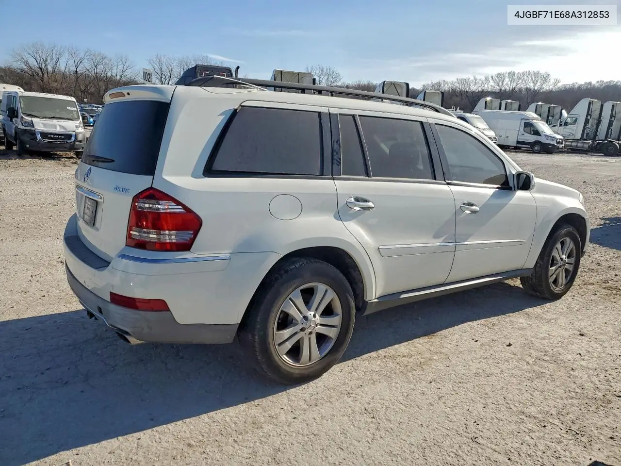 4JGBF71E68A312853 2008 Mercedes Benz Gl 450 4Matic