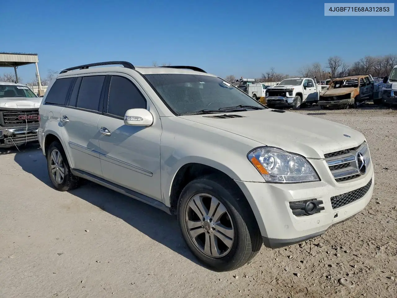 4JGBF71E68A312853 2008 Mercedes Benz Gl 450 4Matic