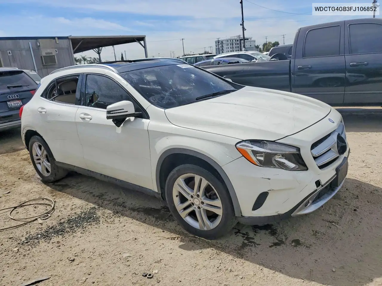 WDCTG4GB3FJ106852 2015 Mercedes-Benz Gla 250 4Matic