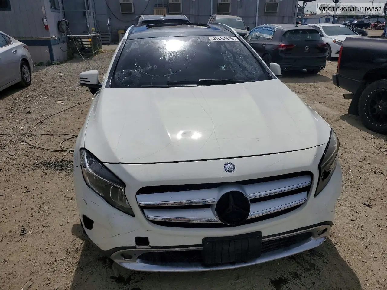 WDCTG4GB3FJ106852 2015 Mercedes-Benz Gla 250 4Matic