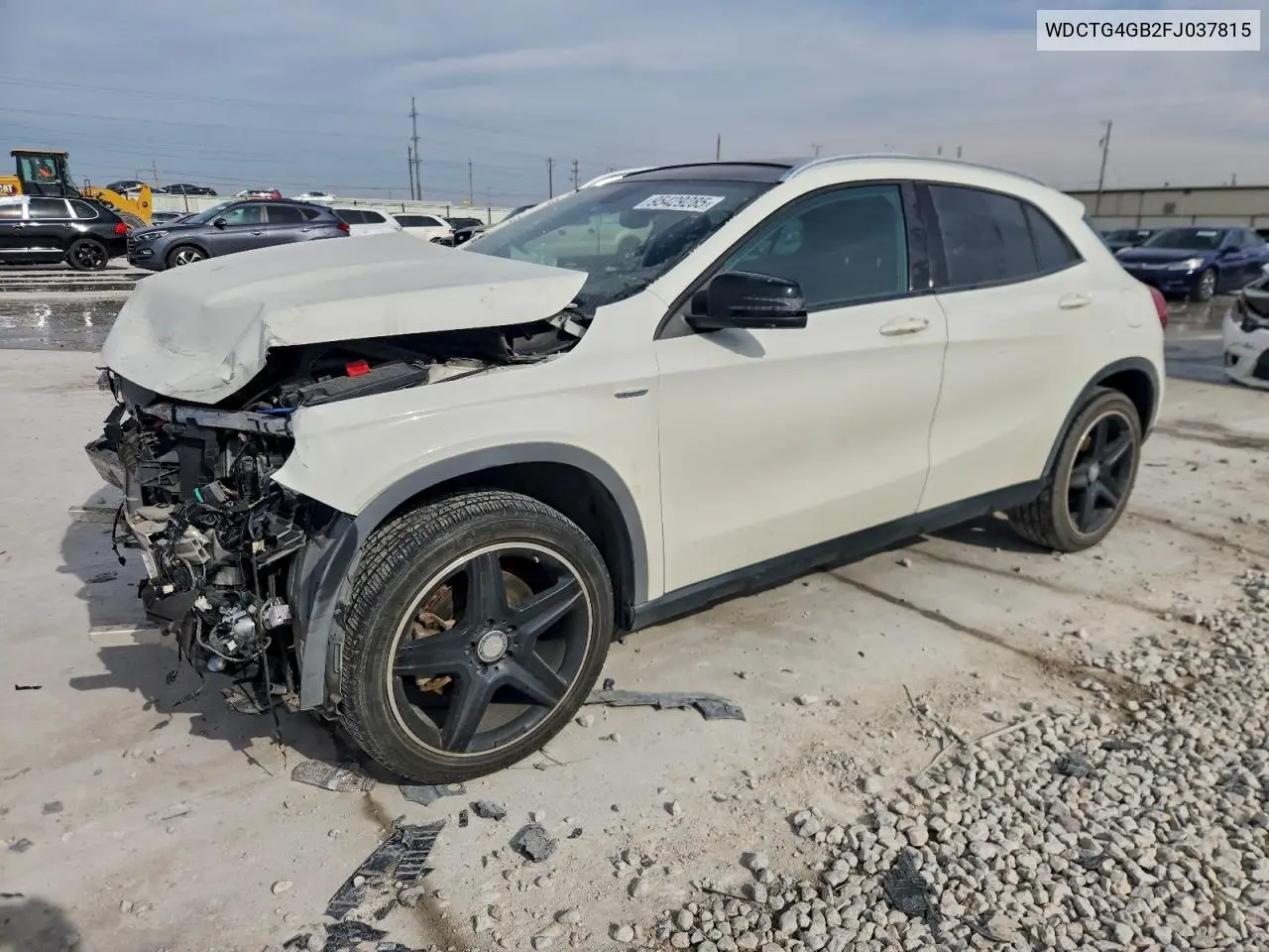 WDCTG4GB2FJ037815 2015 Mercedes-Benz Gla 250 4Matic