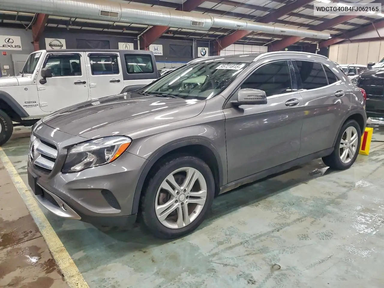 WDCTG4GB4FJ062165 2015 Mercedes-Benz Gla 250 4Matic