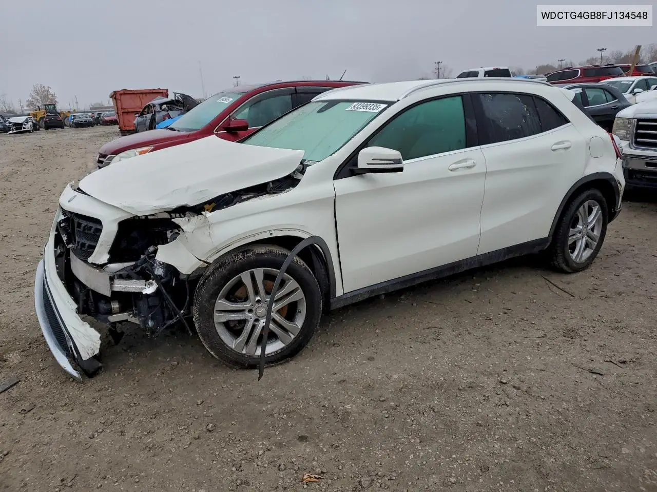 WDCTG4GB8FJ134548 2015 Mercedes-Benz Gla 250 4Matic