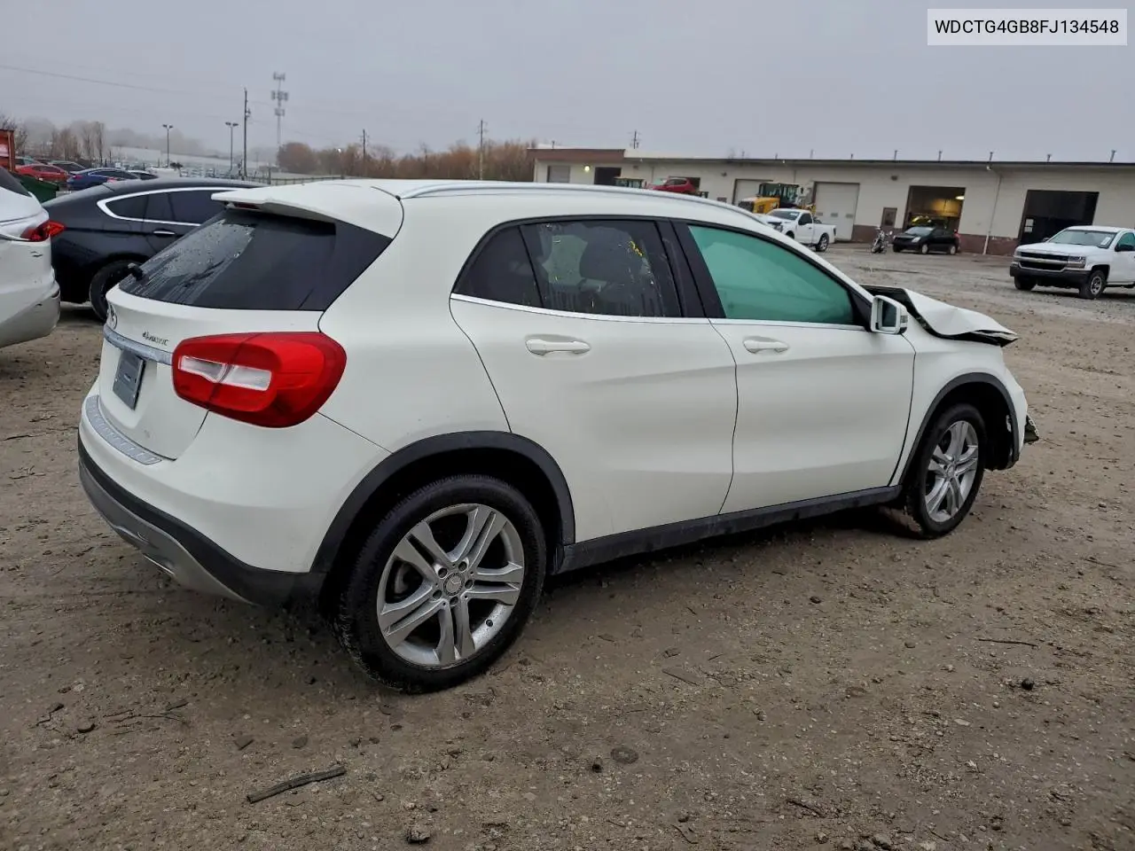 WDCTG4GB8FJ134548 2015 Mercedes-Benz Gla 250 4Matic