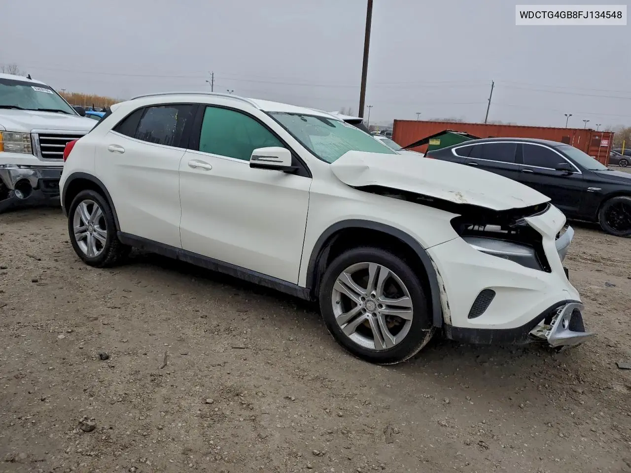 WDCTG4GB8FJ134548 2015 Mercedes-Benz Gla 250 4Matic
