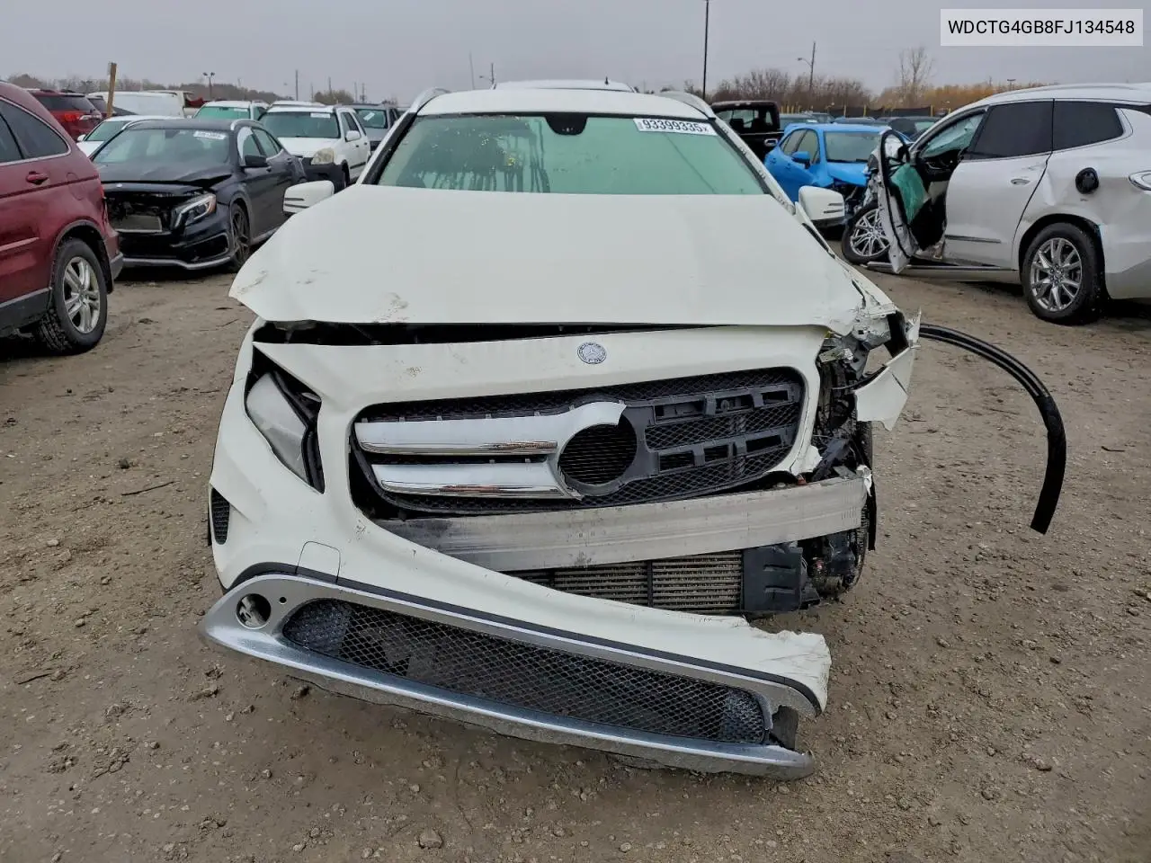 WDCTG4GB8FJ134548 2015 Mercedes-Benz Gla 250 4Matic
