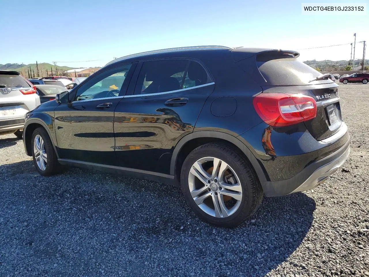 WDCTG4EB1GJ233152 2016 Mercedes-Benz Gla 250