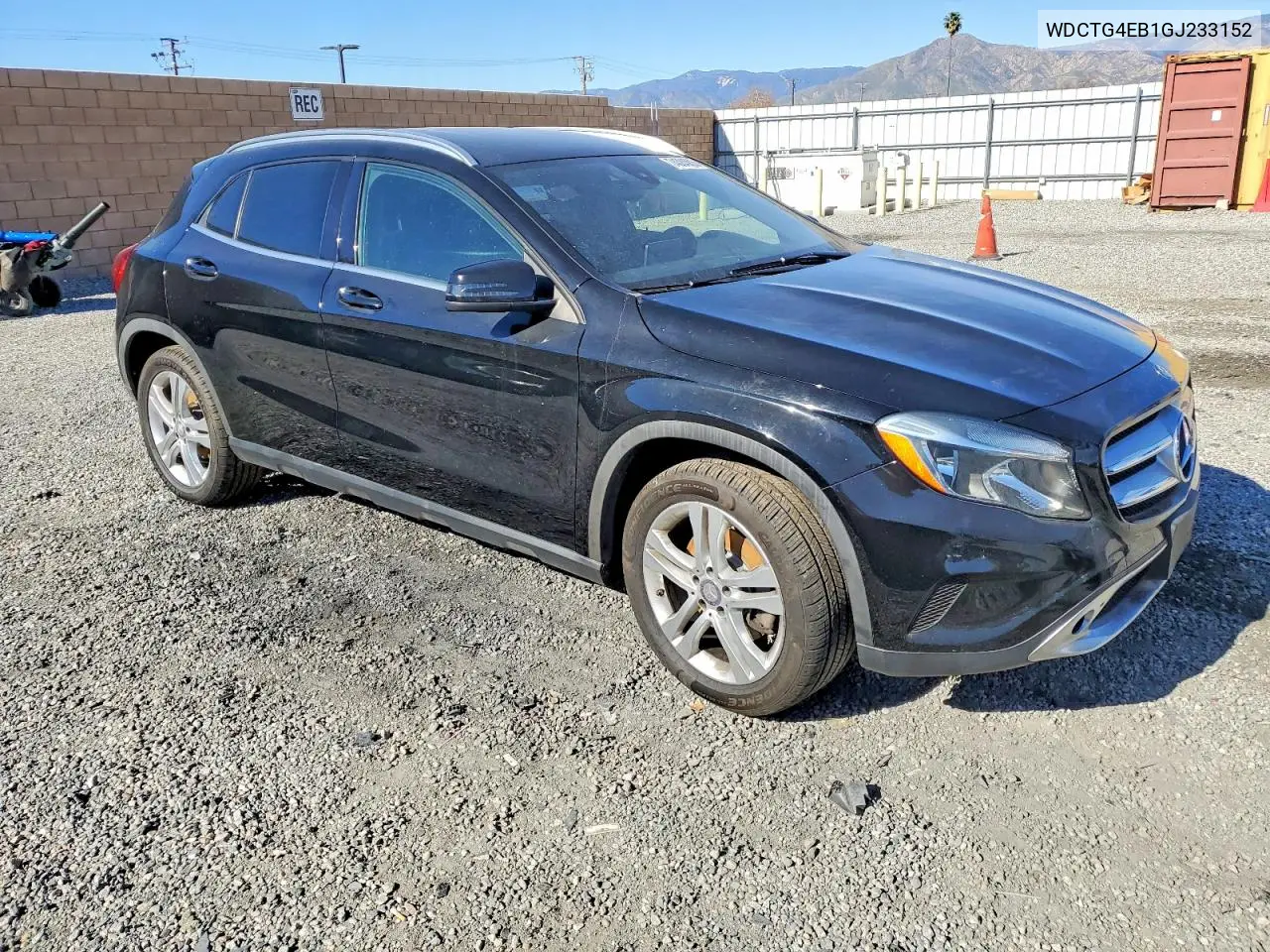 WDCTG4EB1GJ233152 2016 Mercedes-Benz Gla 250