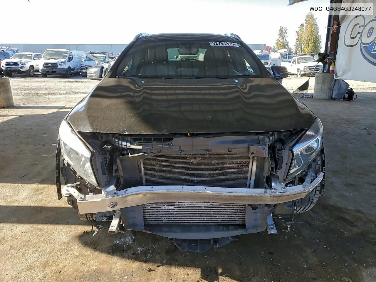 WDCTG4GB4GJ248077 2016 Mercedes-Benz Gla 250 4Matic