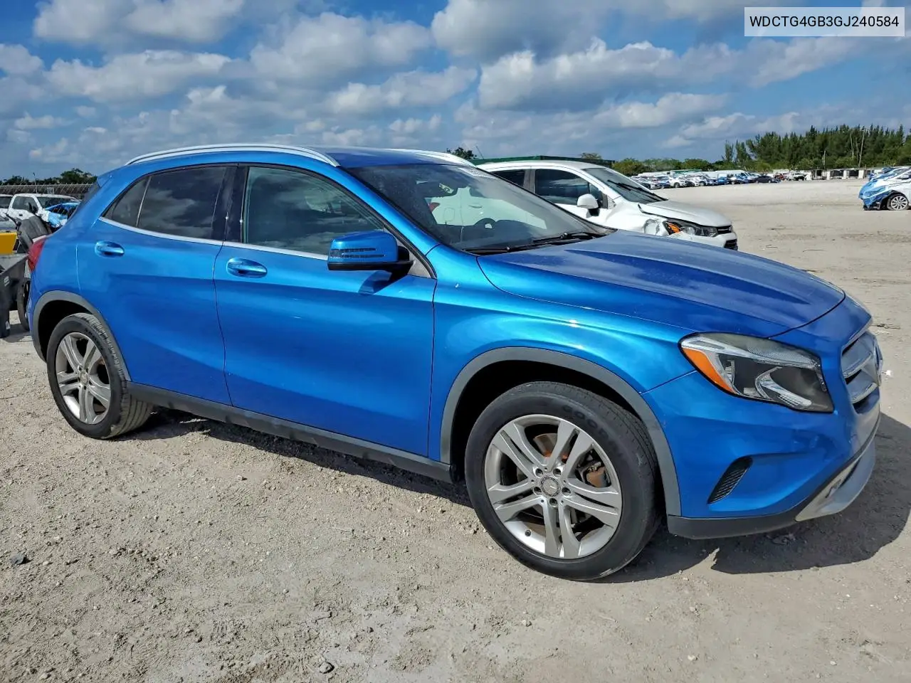 WDCTG4GB3GJ240584 2016 Mercedes-Benz Gla 250 4Matic
