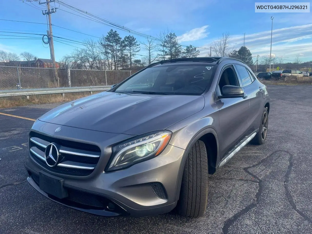 WDCTG4GB7HJ296321 2017 Mercedes-Benz Gla 250 4Matic