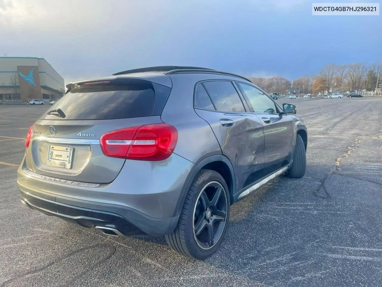 WDCTG4GB7HJ296321 2017 Mercedes-Benz Gla 250 4Matic