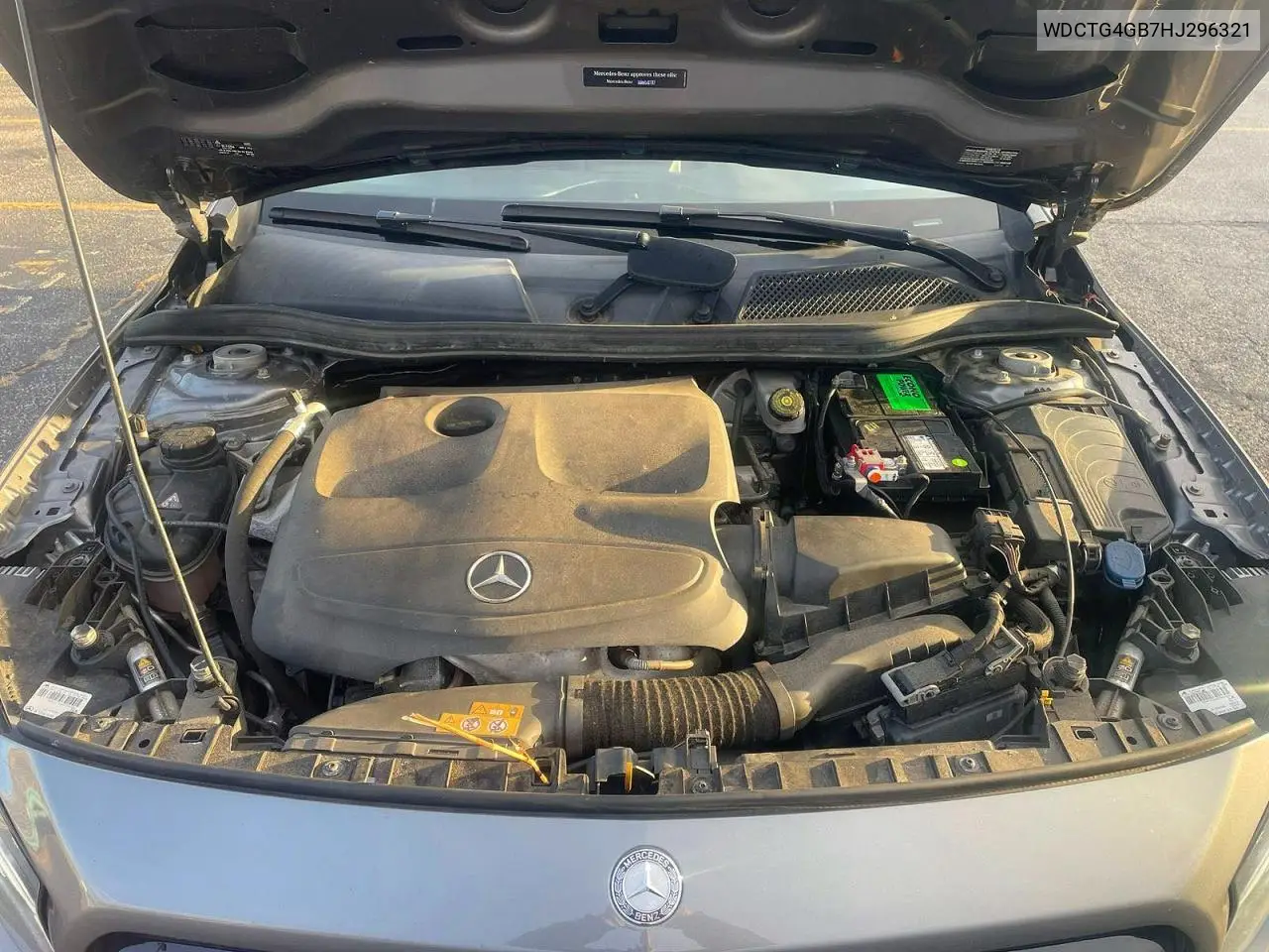 WDCTG4GB7HJ296321 2017 Mercedes-Benz Gla 250 4Matic