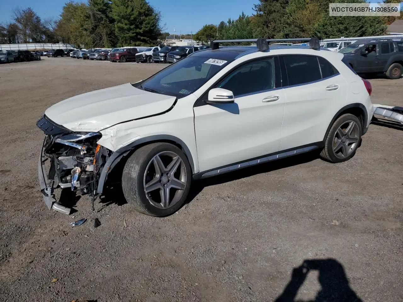 WDCTG4GB7HJ308550 2017 Mercedes-Benz Gla 250 4Matic