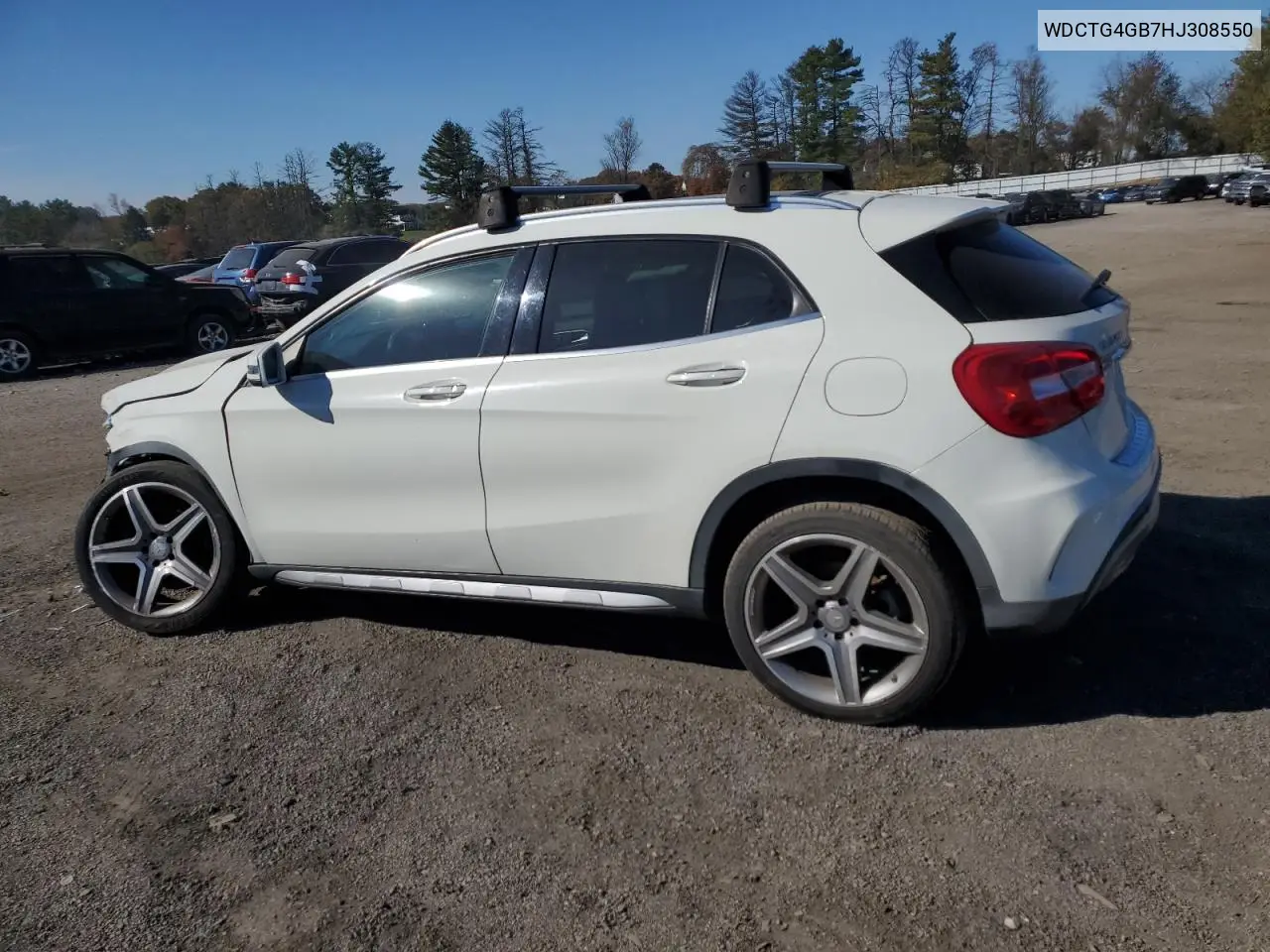 WDCTG4GB7HJ308550 2017 Mercedes-Benz Gla 250 4Matic