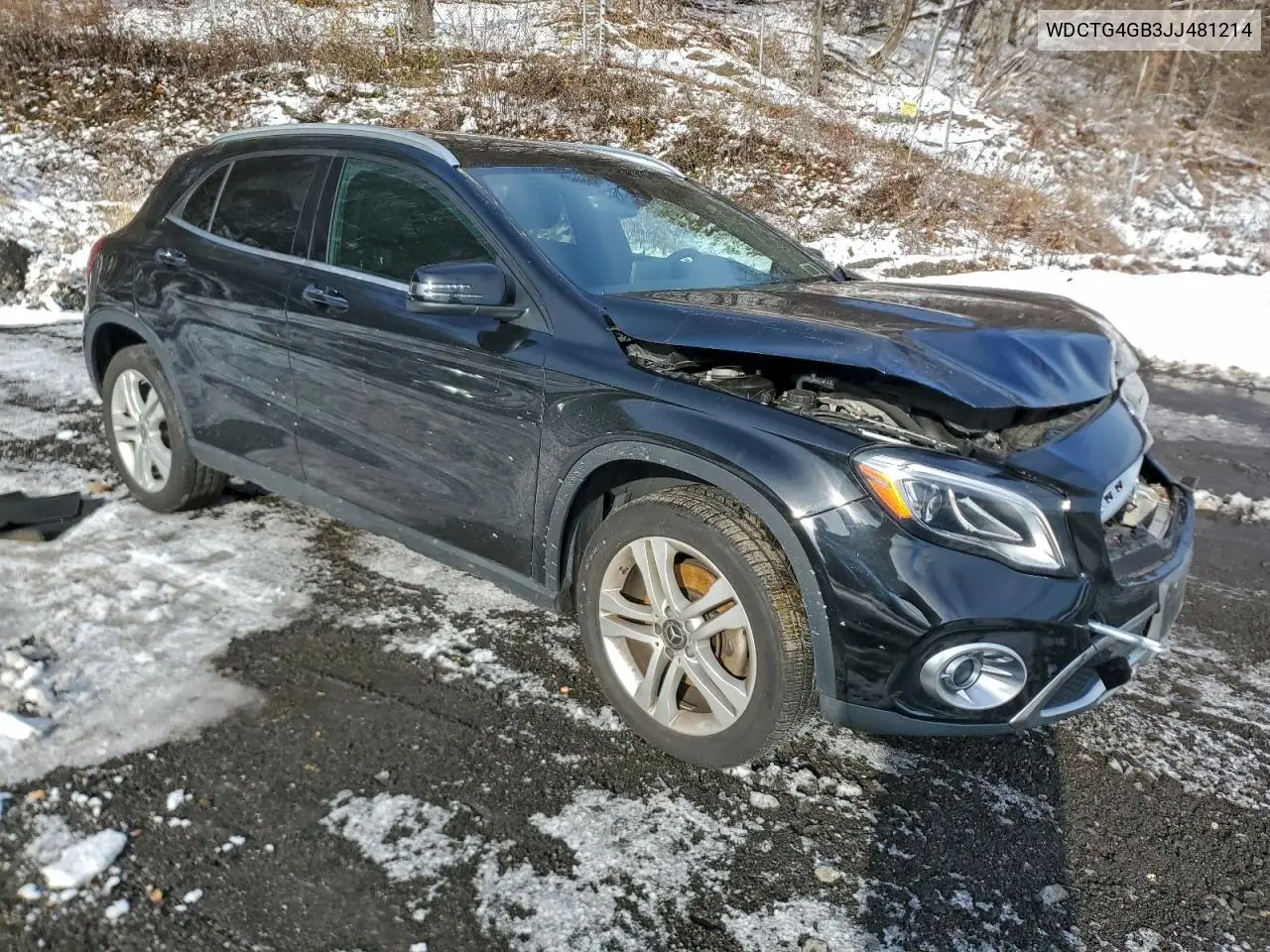 WDCTG4GB3JJ481214 2018 Mercedes-Benz Gla 250 4Matic