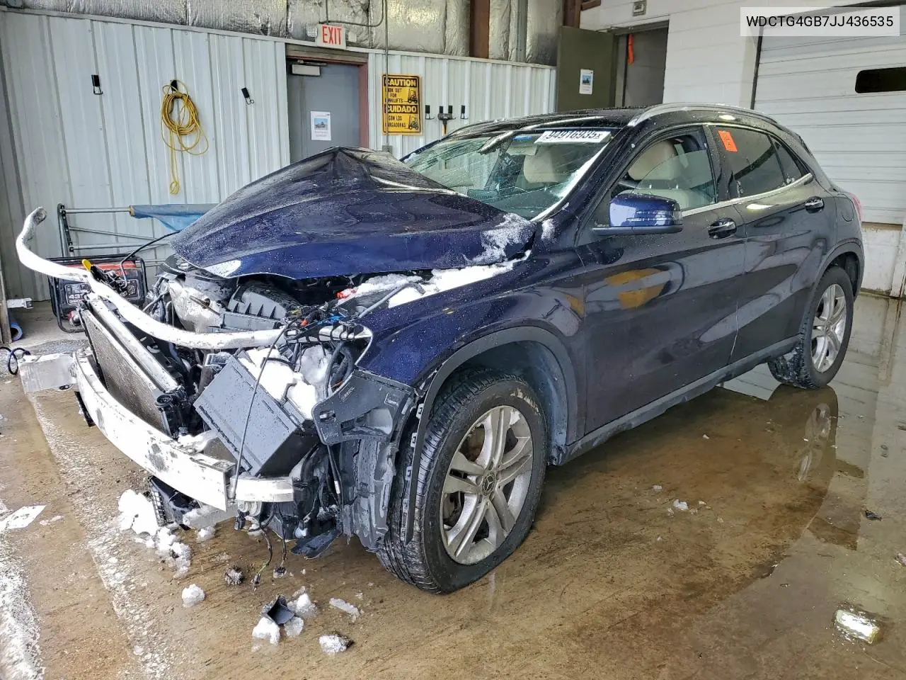 WDCTG4GB7JJ436535 2018 Mercedes-Benz Gla 250 4Matic