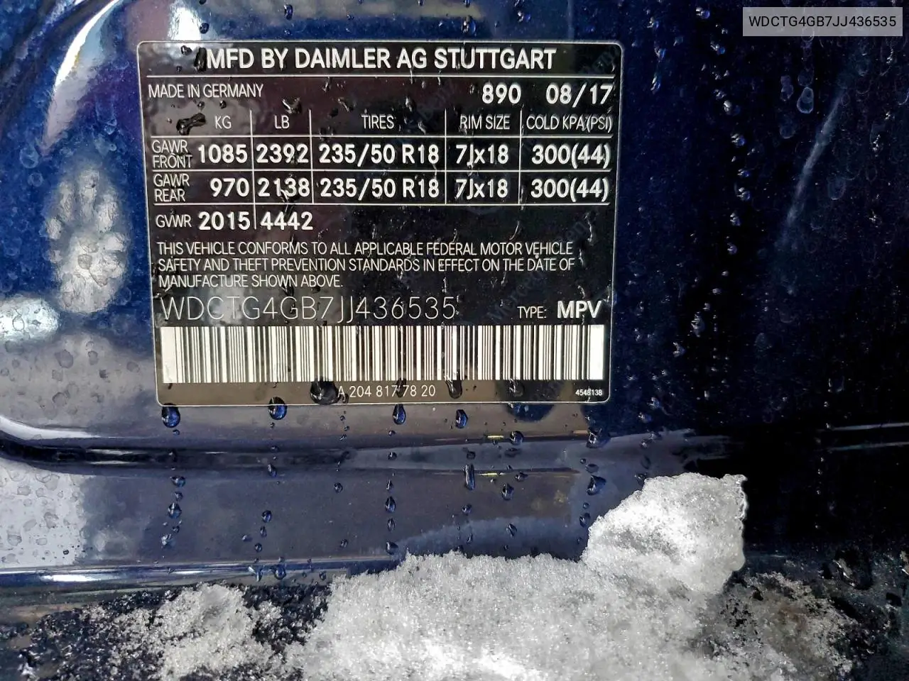 WDCTG4GB7JJ436535 2018 Mercedes-Benz Gla 250 4Matic