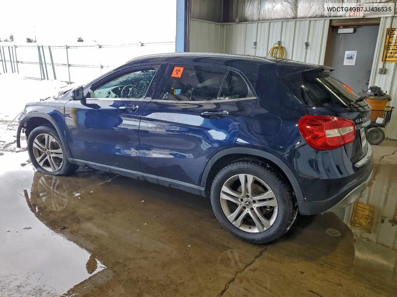WDCTG4GB7JJ436535 2018 Mercedes-Benz Gla 250 4Matic
