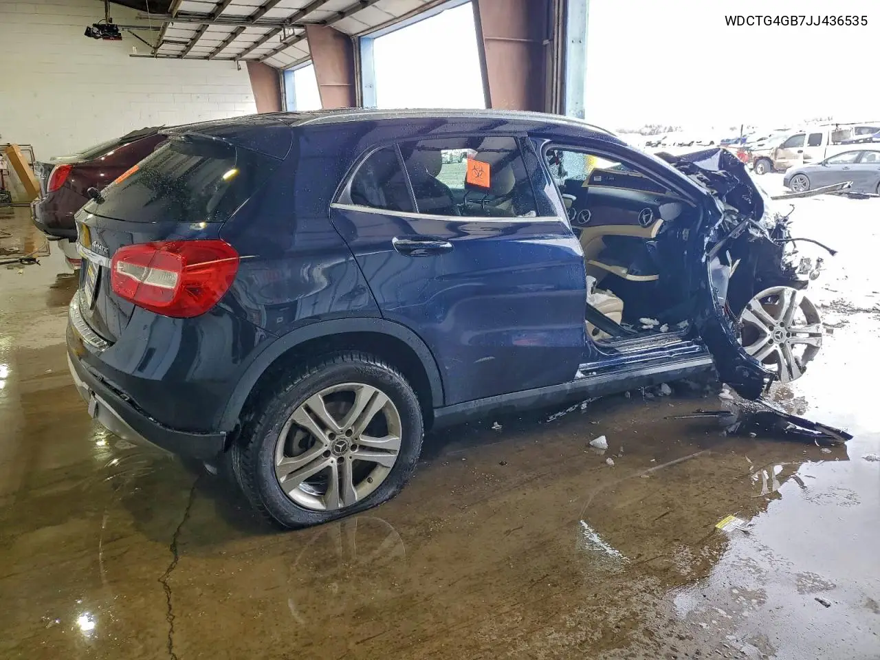 WDCTG4GB7JJ436535 2018 Mercedes-Benz Gla 250 4Matic