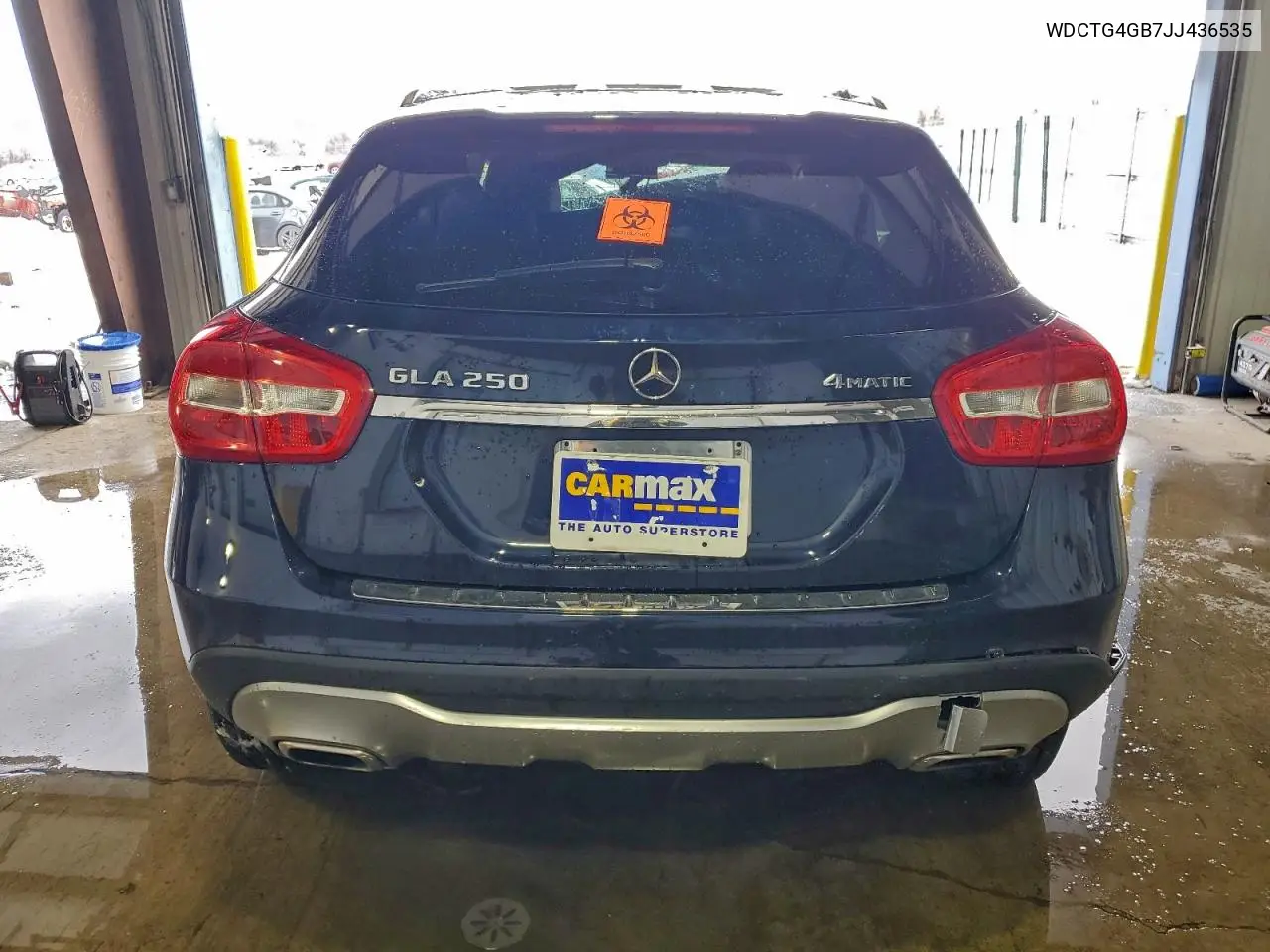 WDCTG4GB7JJ436535 2018 Mercedes-Benz Gla 250 4Matic