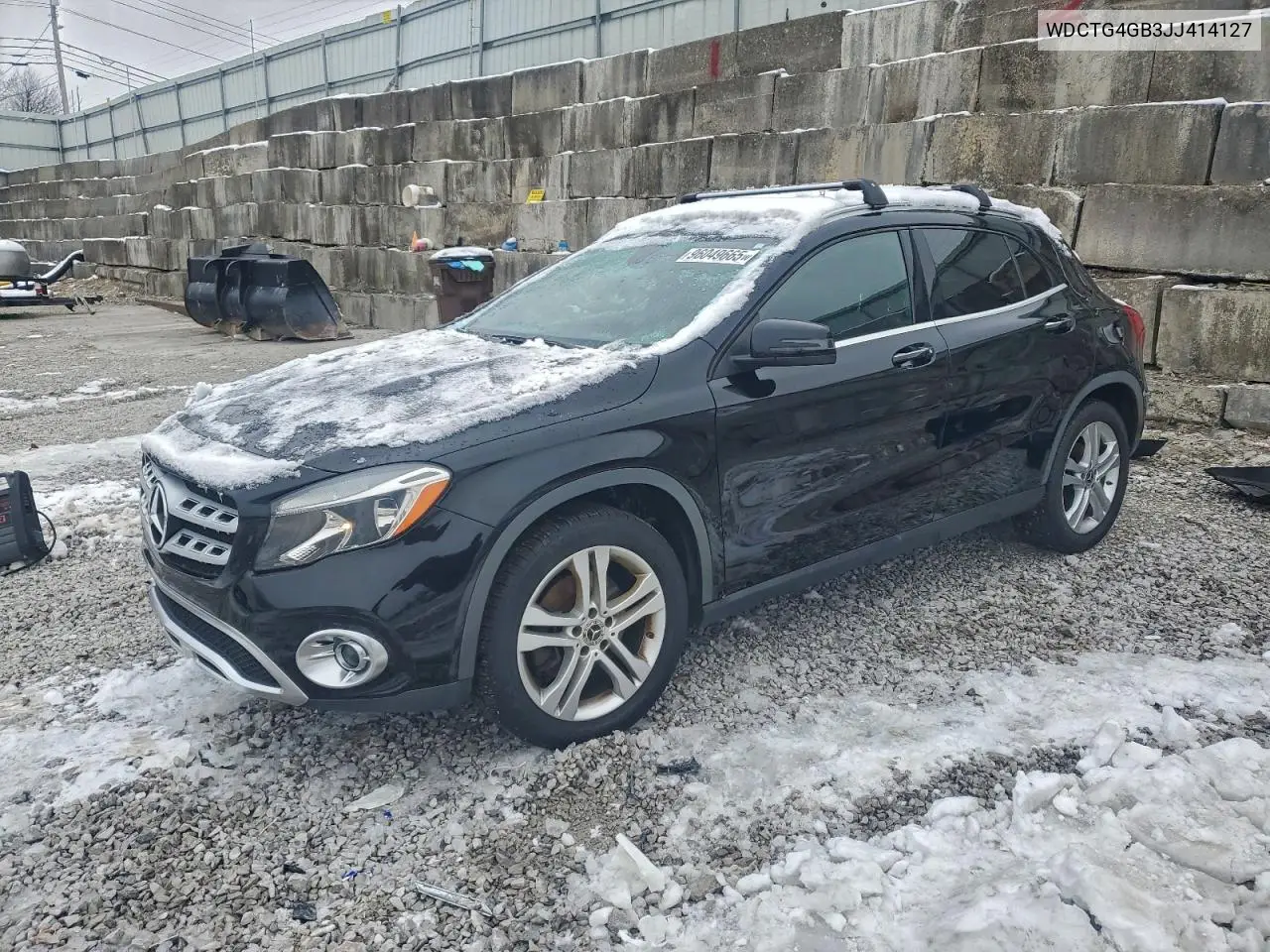 WDCTG4GB3JJ414127 2018 Mercedes-Benz Gla 250 4Matic