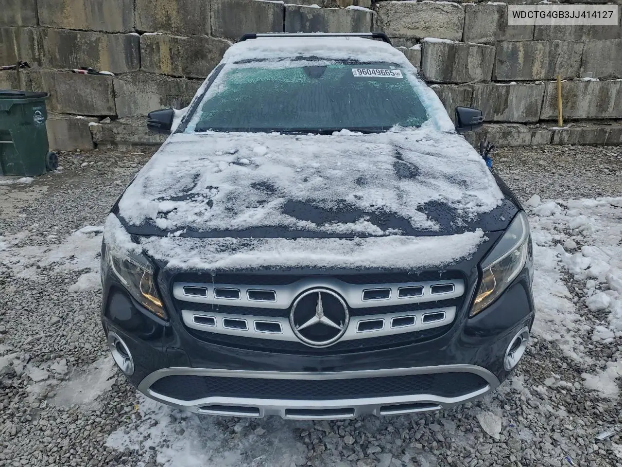 WDCTG4GB3JJ414127 2018 Mercedes-Benz Gla 250 4Matic