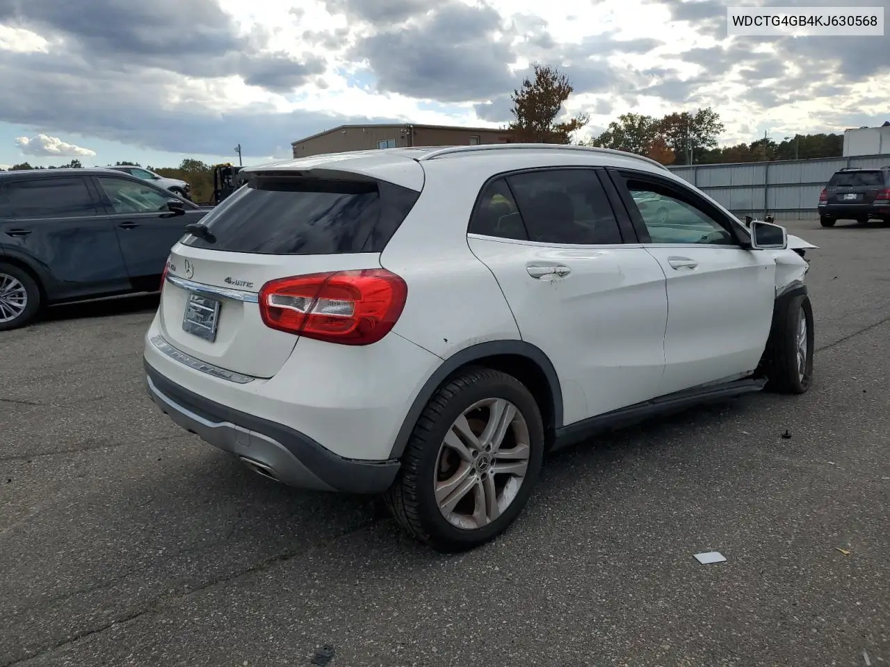 WDCTG4GB4KJ630568 2019 Mercedes-Benz Gla 250 4Matic