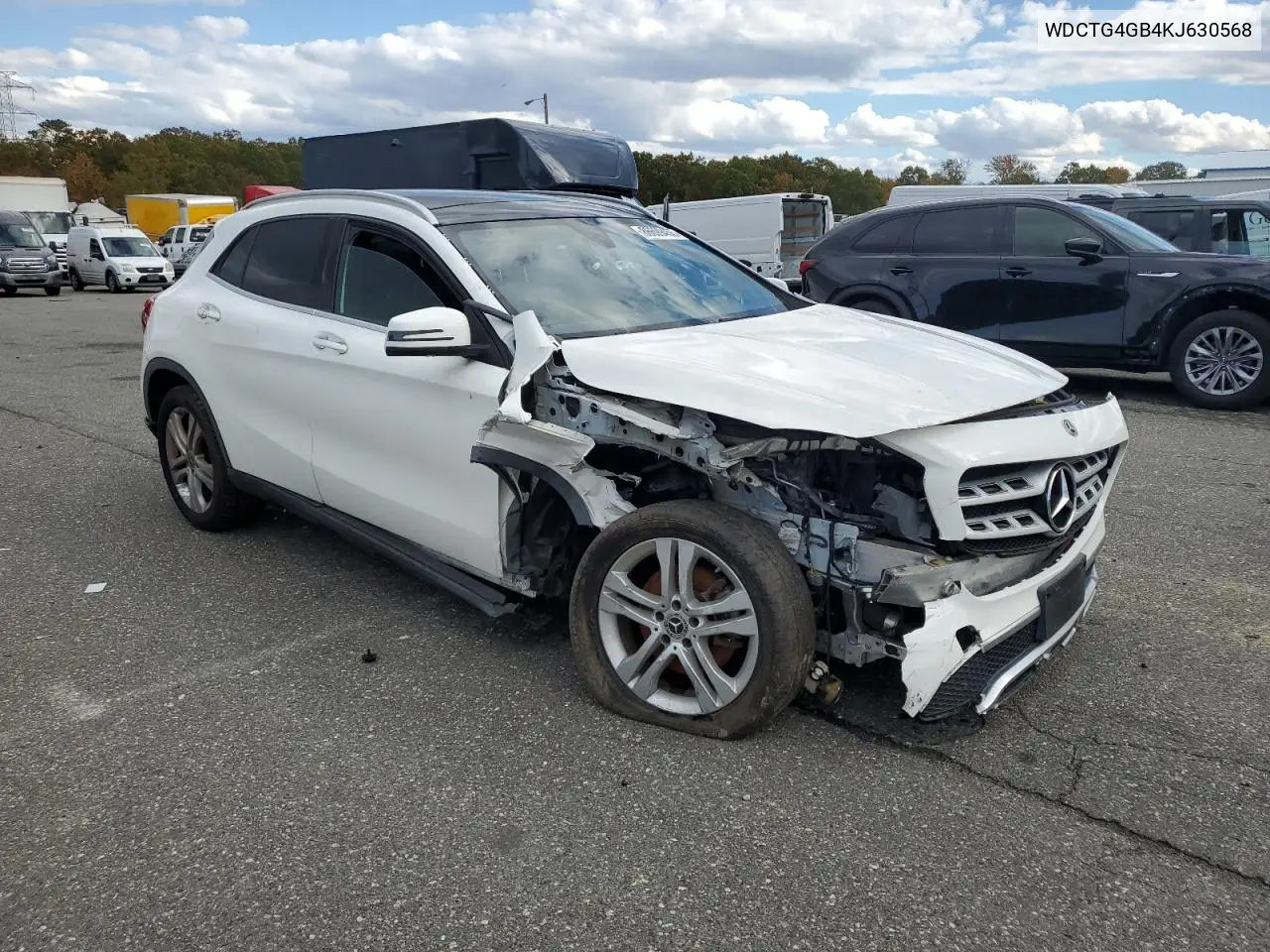 WDCTG4GB4KJ630568 2019 Mercedes-Benz Gla 250 4Matic