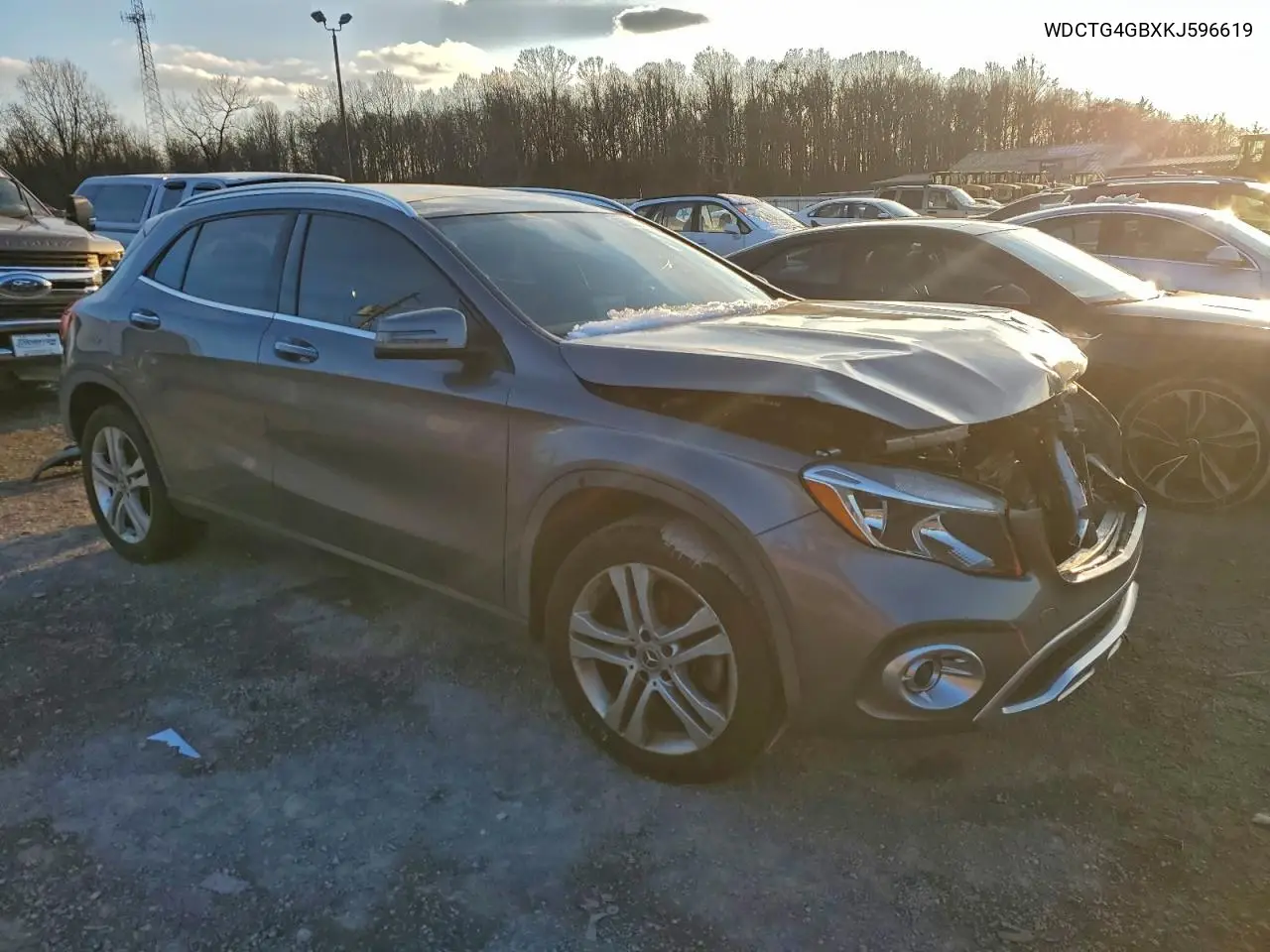 WDCTG4GBXKJ596619 2019 Mercedes-Benz Gla 250 4Matic