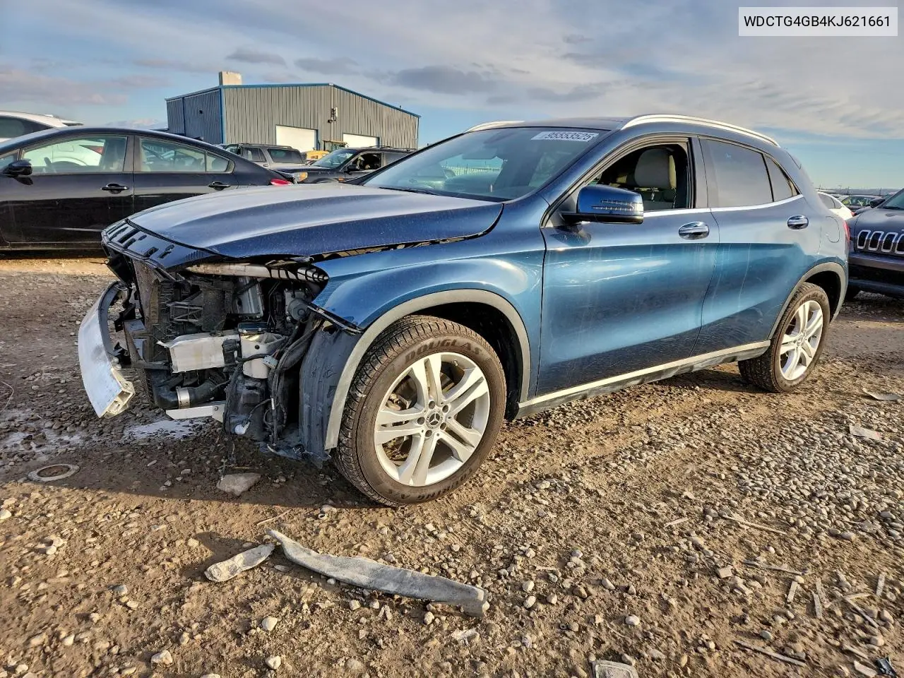 WDCTG4GB4KJ621661 2019 Mercedes-Benz Gla 250 4Matic