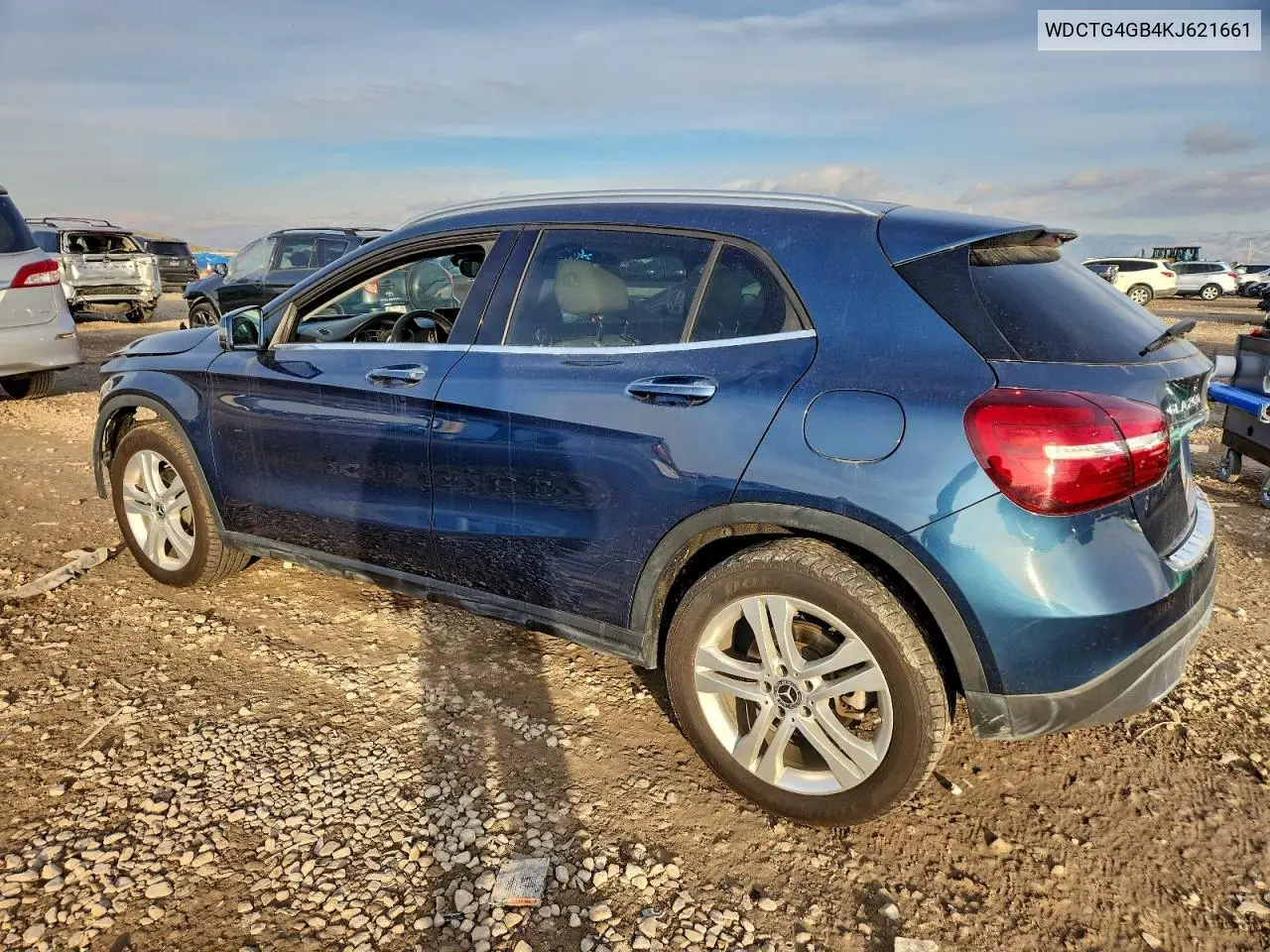 WDCTG4GB4KJ621661 2019 Mercedes-Benz Gla 250 4Matic