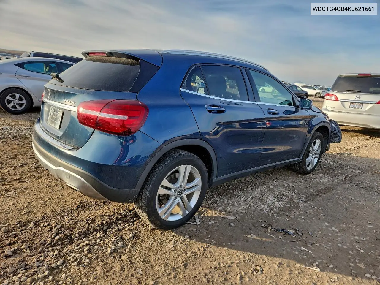 WDCTG4GB4KJ621661 2019 Mercedes-Benz Gla 250 4Matic