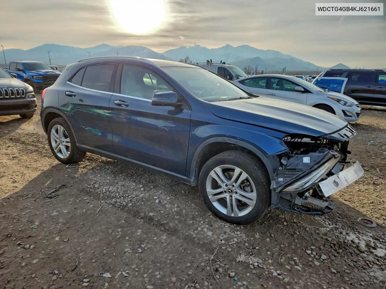 WDCTG4GB4KJ621661 2019 Mercedes-Benz Gla 250 4Matic