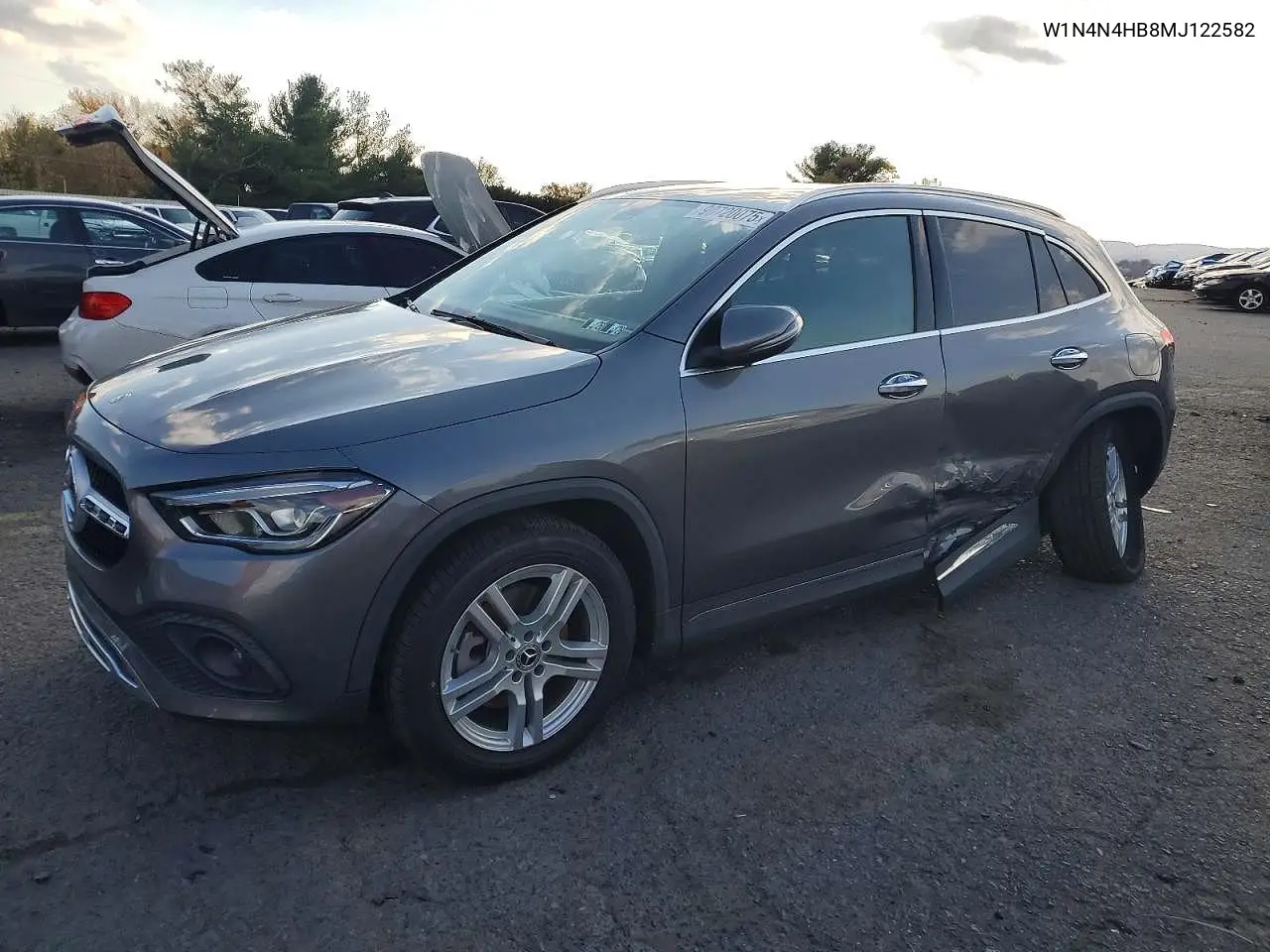 W1N4N4HB8MJ122582 2021 Mercedes-Benz Gla 250 4Matic