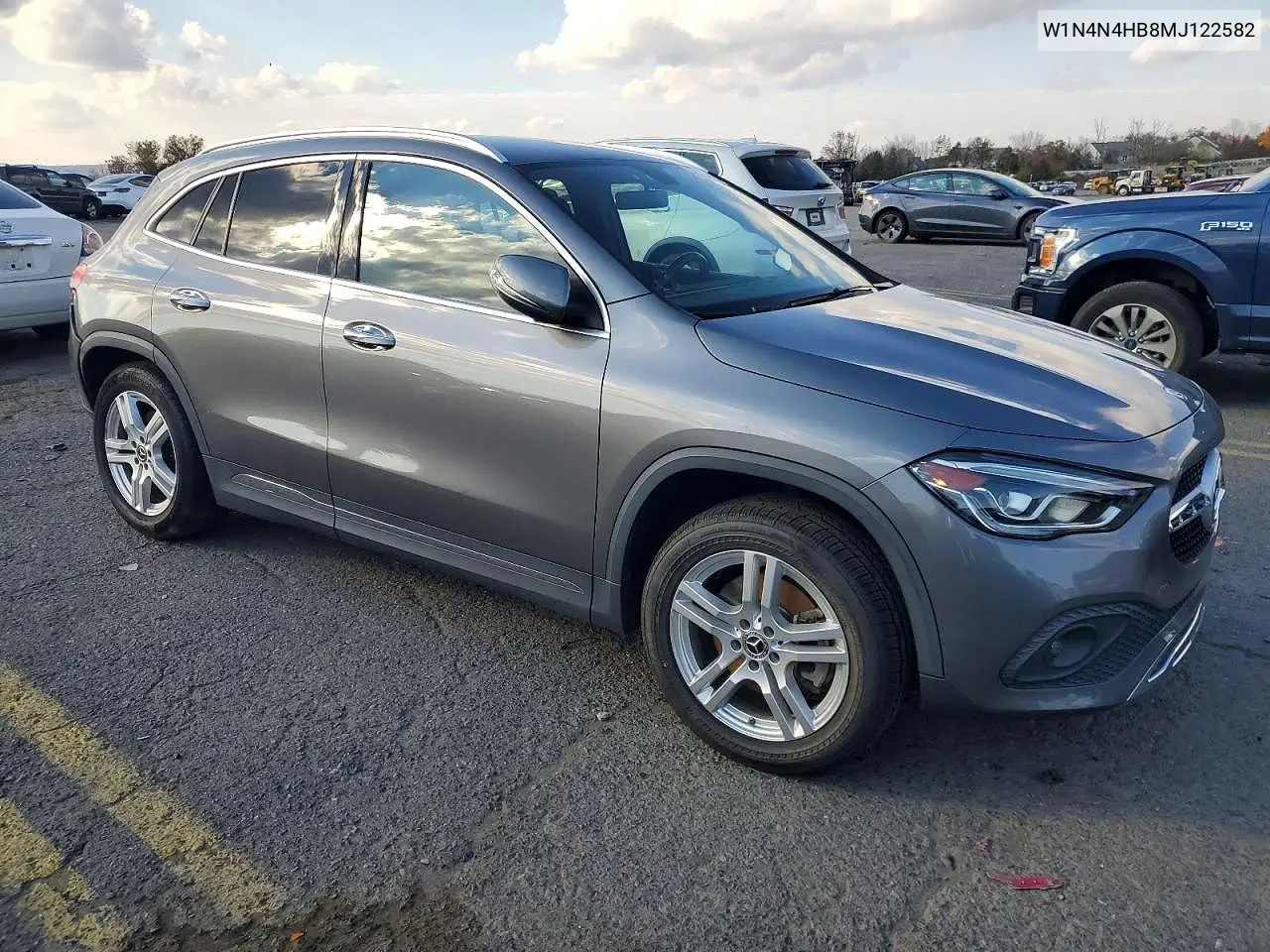 W1N4N4HB8MJ122582 2021 Mercedes-Benz Gla 250 4Matic
