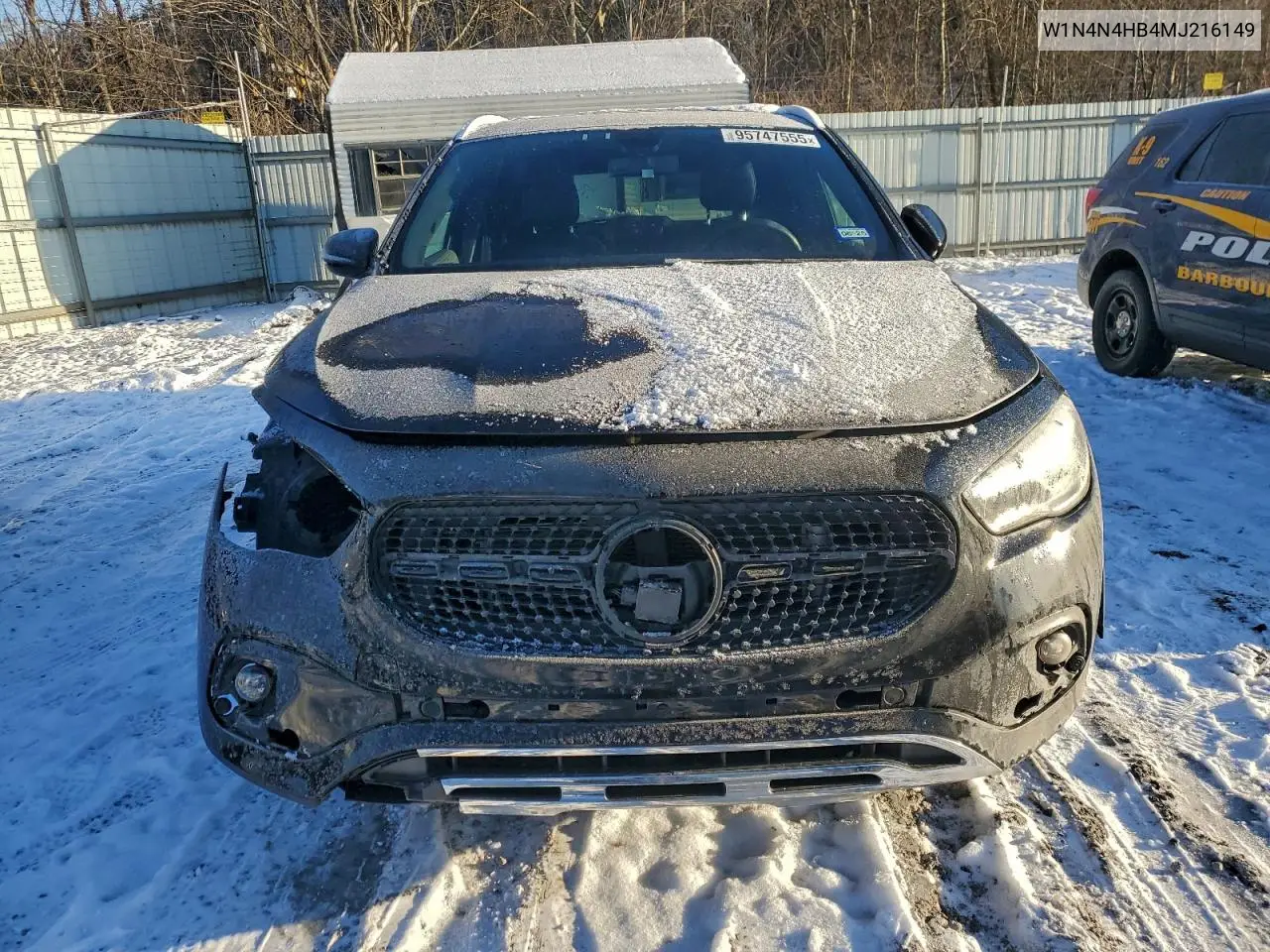 W1N4N4HB4MJ216149 2021 Mercedes-Benz Gla 250 4Matic