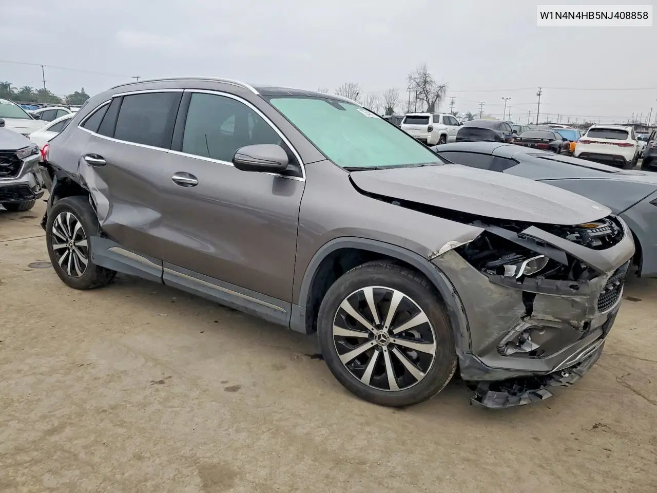 W1N4N4HB5NJ408858 2022 Mercedes-Benz Gla 250 4Matic