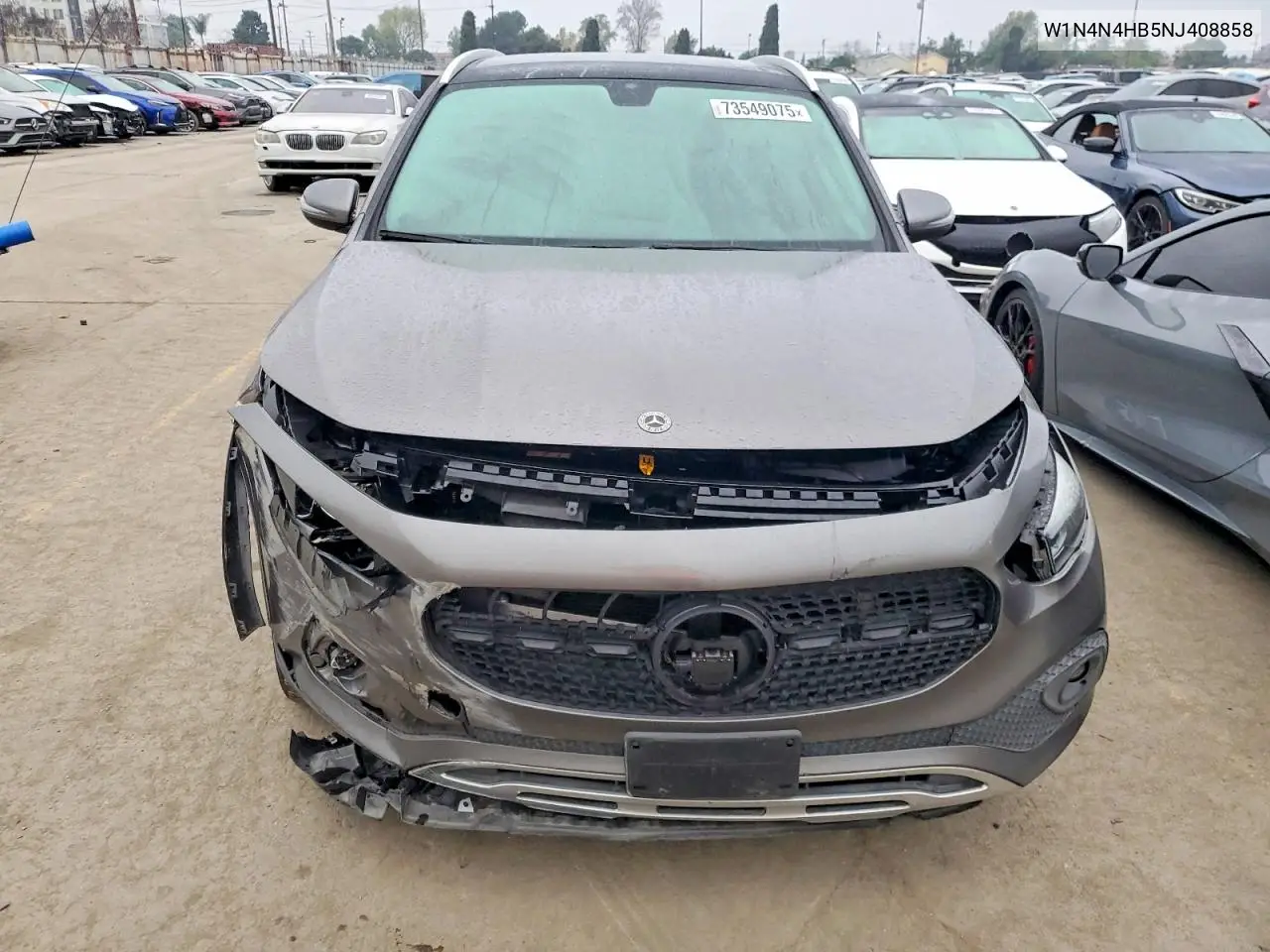 W1N4N4HB5NJ408858 2022 Mercedes-Benz Gla 250 4Matic