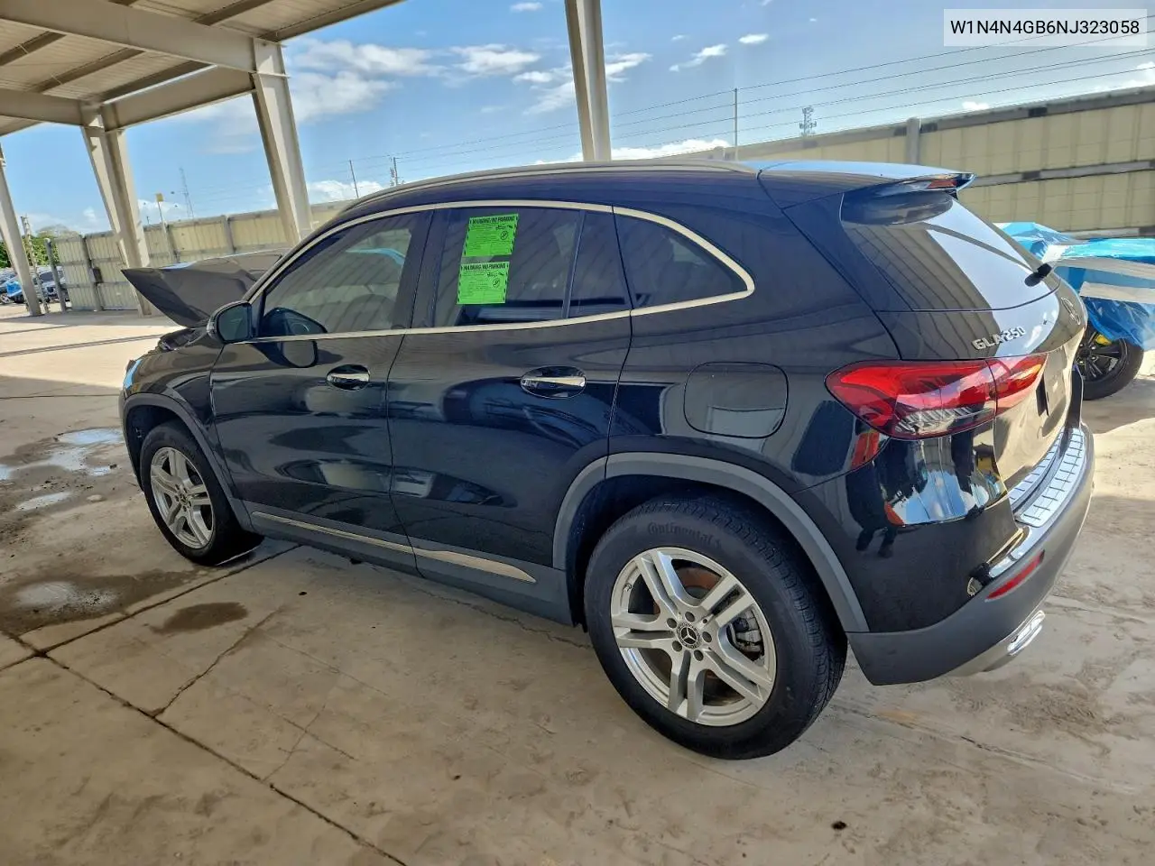 W1N4N4GB6NJ323058 2022 Mercedes-Benz Gla 250