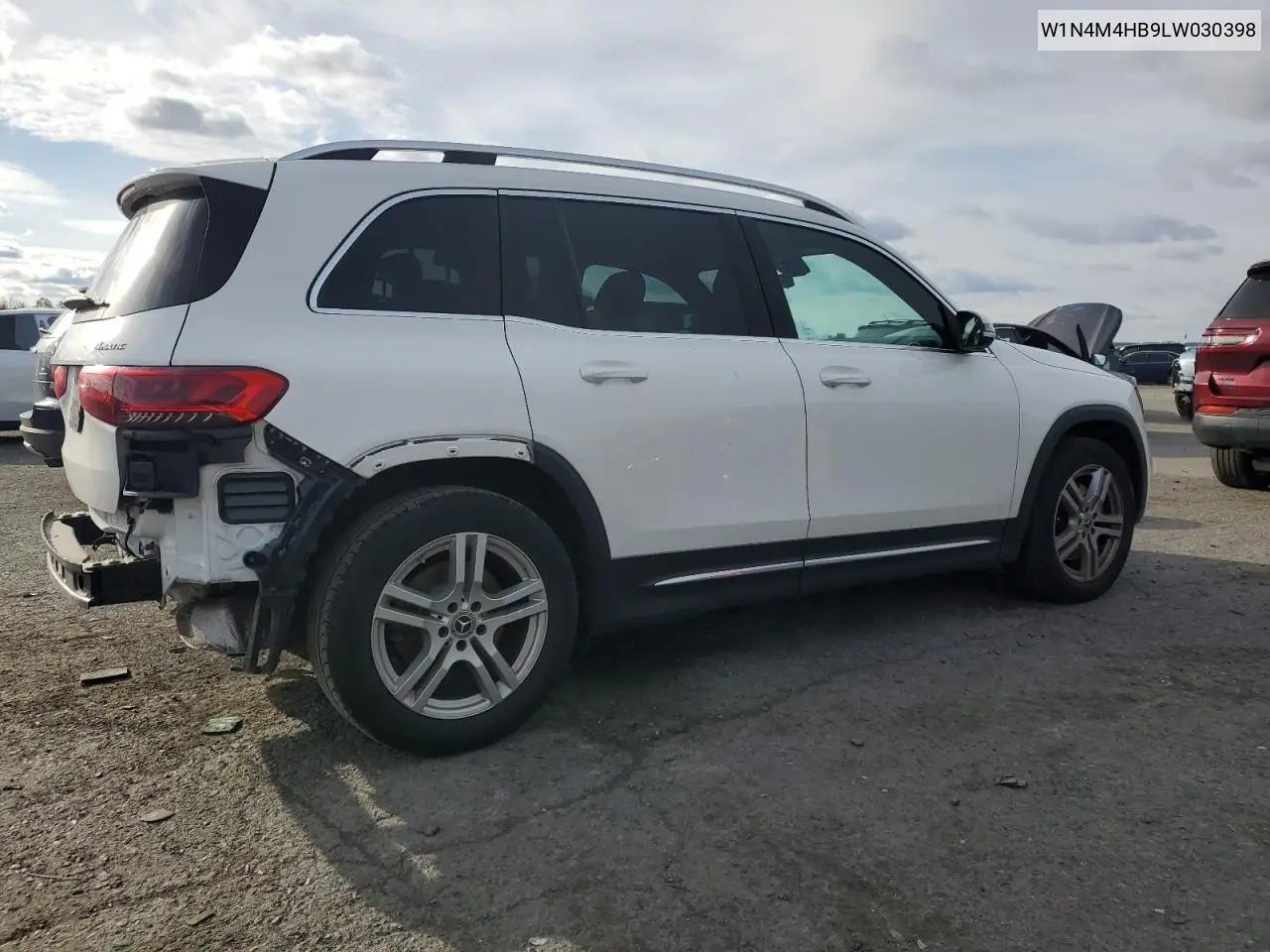 W1N4M4HB9LW030398 2020 Mercedes-Benz Glb 250 4Matic