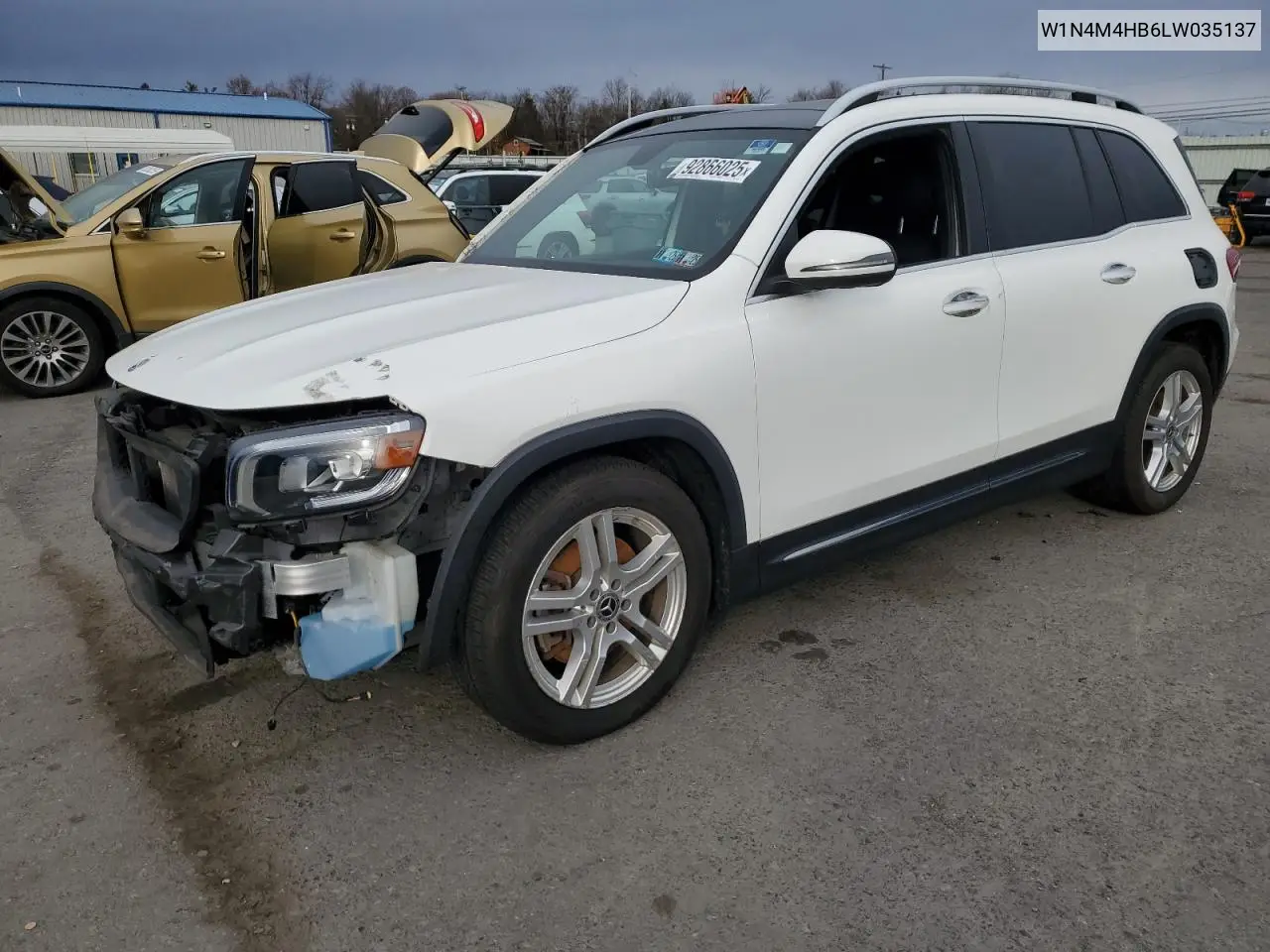 W1N4M4HB6LW035137 2020 Mercedes-Benz Glb 250 4Matic