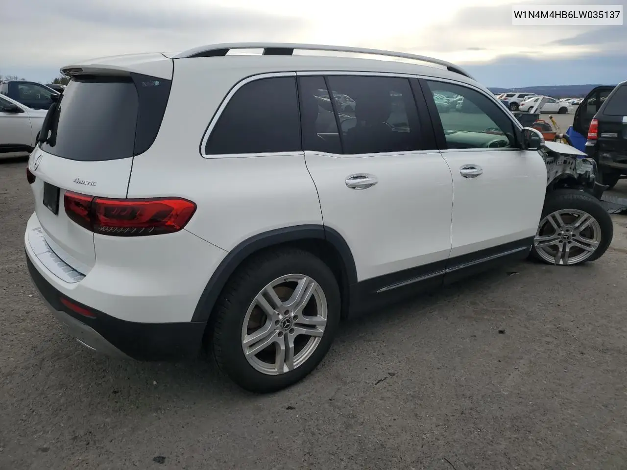 W1N4M4HB6LW035137 2020 Mercedes-Benz Glb 250 4Matic